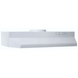 Picture of Broan 423001 30 Inch Ducted Range Hood-Light - White