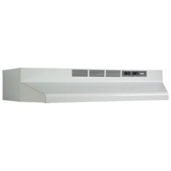 Picture of Broan F403001 30 Inch Range Hood - White