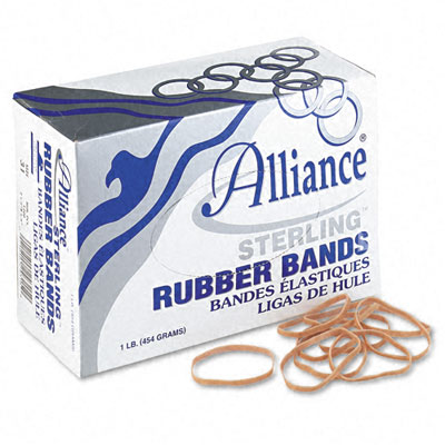 Picture of Alliance 24315 Sterling Ergonomically Correct Rubber Bands  #31  1/8 x 2-1/2  1200 per 1lb Box