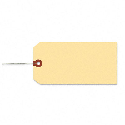 Picture of Avery 12605 Shipping Tag with Reinforced Eyelet  Paper/Double Wire  4-3/4 x 2-3/8  MLA  1000/Pk