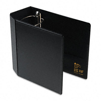 Picture of Avery 79986 Heavy-Duty Vinyl EZD Reference Binder with Finger Hole  5in Cap  Black