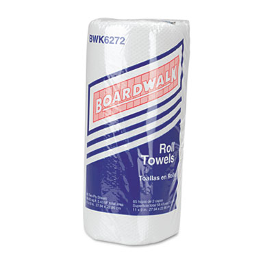 Bwk 6272 Paper Towel Rolls Perforated 2-Ply 85 Sheets per Roll White