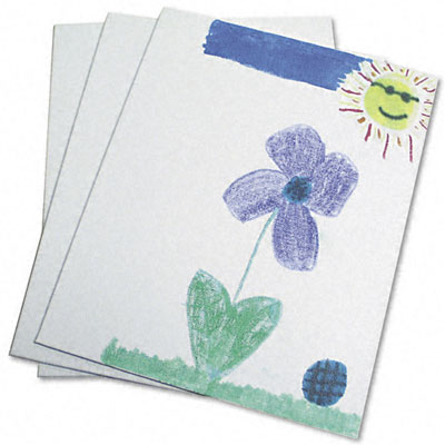 Picture of Chenille Kraft 6052 Canvas Panel  9 x 12  White  Three per Pack