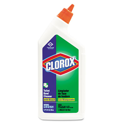Picture of Clorox 00031EA Toilet Bowl Cleaner with Bleach  24oz Bottle