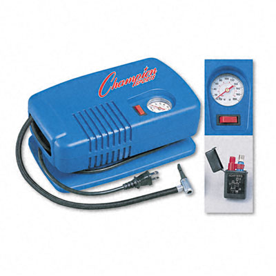 Picture of Champion Sport EP1500 Electric Inflating Pump with Gauge  Hose & Needle  1/4 HP Compressor