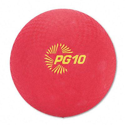 Picture of DDI 508569 Playground Ball Nylon 10&quot; Red Case of 4