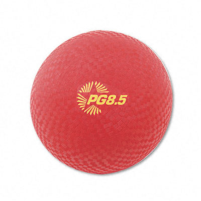 Picture of Champion Sport PG85 Playground Ball  Nylon  8-1/2    Red