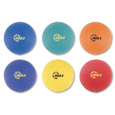 Picture of DDI 508573 Playground Ball Set Nylon Assorted Colors 6/Set
