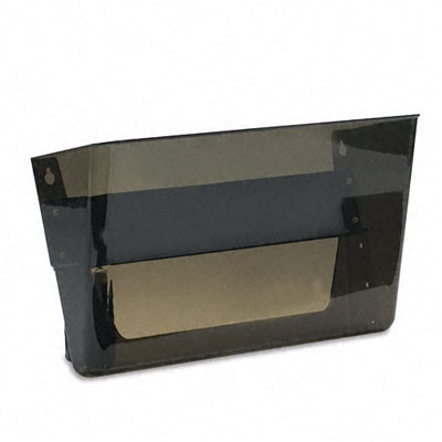 Picture of Deflect-O 73102 Letter-Size Magnetic Wall File Pocket  Letter  Smoke