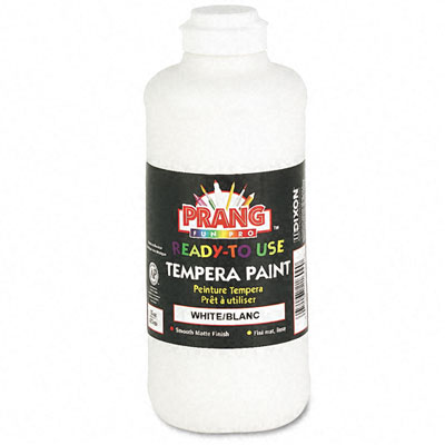 Picture of Dixon 21609 Ready-to-Use Tempera Paint  White  16 Ounces