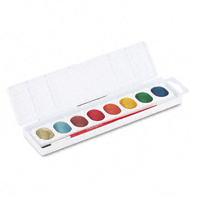 Picture of Dixon 80516 Metallic Washable Watercolors  Eight Assorted Colors per Set