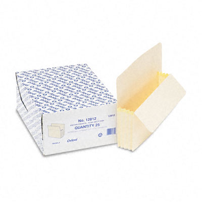 Picture of Esselte Pendaflex 12812 3 in Expansion File Pockets  25 Pockets  Straight Cut  MLA  Ltr  25/Box