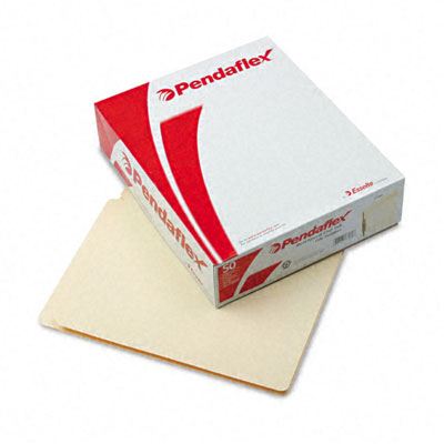 Picture of Esselte Pendaflex 13160 Laminate Folders with 2 Fasteners  Straight Cut  End Tab  11 Point  Ltr  MLA  50/Bx
