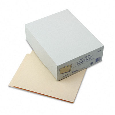 Esselte Pendaflex  1 1/2   Expansion Folders  Straight Cut End Tab  Letter  Manila  50/Box