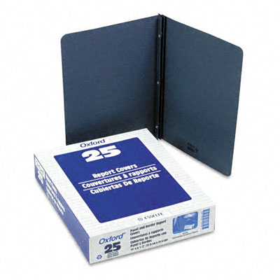 Picture of Esselte Pendaflex 52538 Paper Report Cover  Tang Clip  Letter  1/2   Capacity  Dark Blue  25 per Box
