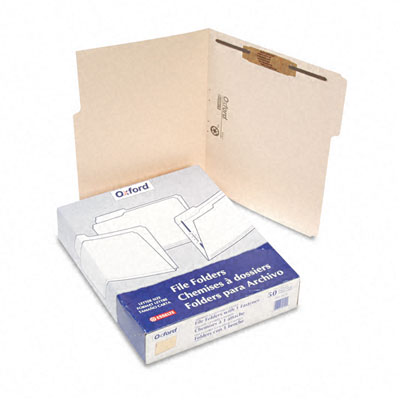 Esselte Pendaflex Folders with 1 Bonded Fastener 1/3 Cut Top Tab Letter Manila 50/Box