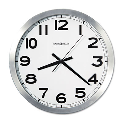 Round Wall Clock  15-3/4in  1 AA Battery -  Howard Miller Clock, HO32543