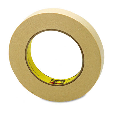 Picture of 3M 23434 General-Purpose Masking Tape  3/4   x 60 Yards  3   Core  Natural