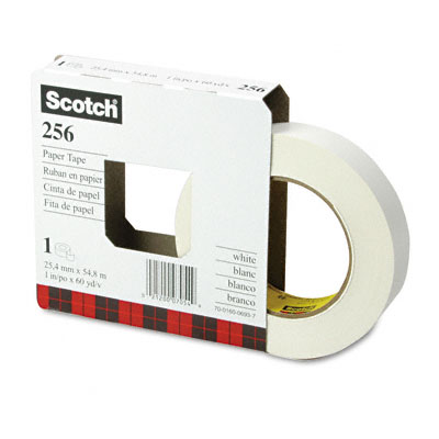 Picture of 3M 2561 256 Printable Flatback Paper Tape  1 in.x 20 Yards  3   Core  36 per Box