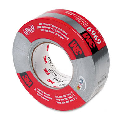 69692 Poly-Coated Cloth Duct Tape for HVAC  2   x 60 Yards  3   Core  Silver -  3M