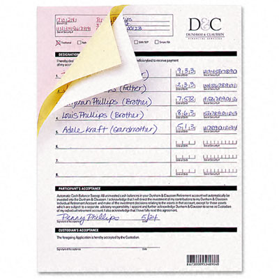 Nekosa 17393 Digital Carbonless Paper Single-Part 8-1/2 x 11 White 2500 Sheets per Carton