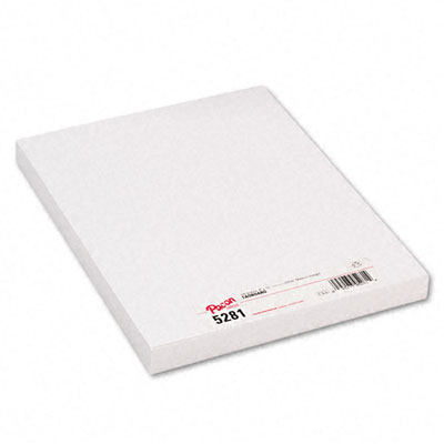 Picture of Pacon 5281 Medium Weight Tagboard  12 x 9  White  100 per Pack