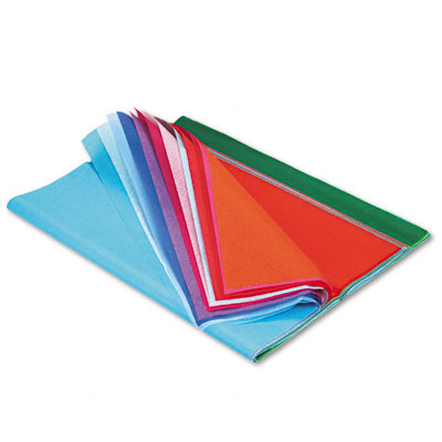 Picture of Pacon 58516 Spectra Art Tissue  Moisten/Color Blend  20 x 30  20 Colors  100 Sheets