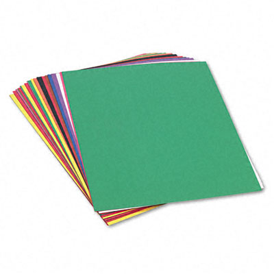 SunWorks Construction Paper Heavy 18 x 24 10 Colors 50 Sheets - Assorted - 18in. x 24in.