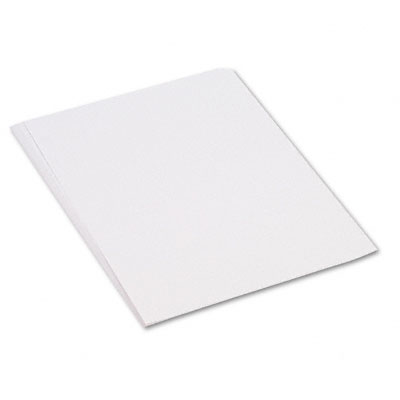 SunWorks Construction Paper  Heavyweight  18 x 24  Bright White  50 Sheets