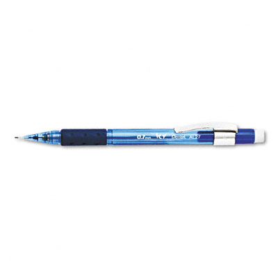 Picture of Pentel AL27TC Icy Automatic Pencil 0.70 mm Transparent Blue Barrel Pack of 12