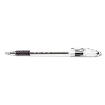Picture of Pentel BK91A R.S.V.P. Ballpoint Pen Translucent Barrel Black Ink Med Pt 1.0 mm Pack of 12