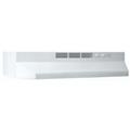 Broan 412401 24 Inch Non-Ducted Range Hood - White Broan 412401 24 Inch Non-Ducted Range Hood - White