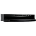 Broan 413623 36 Inch Non-Ducted Range Hood - Black Broan 413623 36 Inch Non-Ducted Range Hood - Black