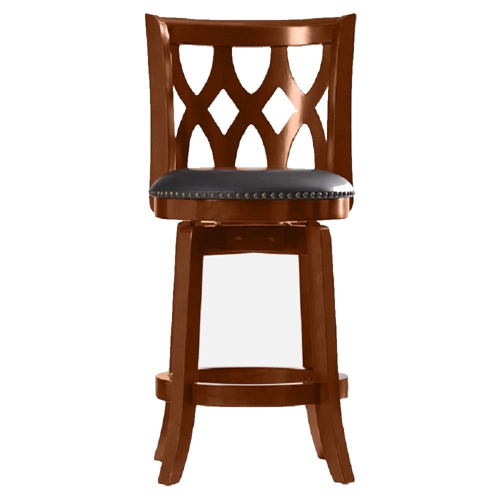 Boraam 40324 Cathedral Stool - 24in - Light Cherry