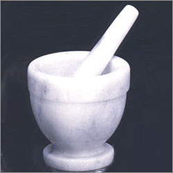 Picture of Evco International 74002 - The Byzantine Collection - White - Marble Mortar And Pestle