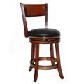 Boraam 43124 Palmetto 24 Inch Bar Stool - Chestnut Finish Boraam 43124 Palmetto 24 Inch Bar Stool - Chestnut Finish