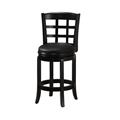 Boraam 45225 Kyoto 24 Inch Bar Stool - Black Finish Boraam 45225 Kyoto 24 Inch Bar Stool - Black Finish