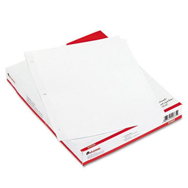 Universal 20835 Economy Tab Dividers Five-Tab Letter White 36 Sets per Box