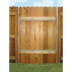 Picture of Jewett Cameron AG 60-36 Gate Kit 2 Rail Contractor Quality 60 Inch - 96 Inch - 36 Inch H
