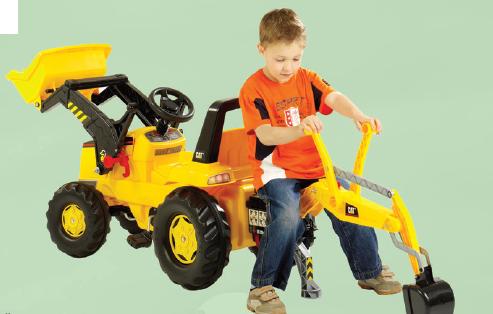 - KET-813001 - Caterpillar Front Loader And Backhoe Tractor