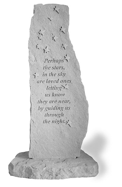 Kay Berry- Inc. 27920 Perhaps The Stars In The Sky - Memorial - 31.5 Inches x 16 Inches
