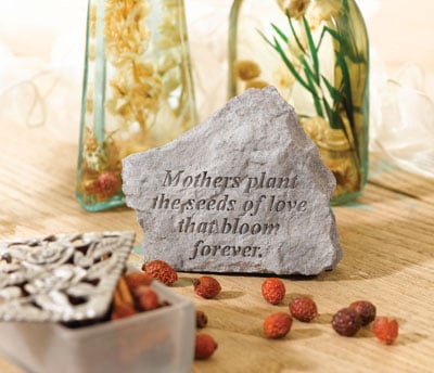 Kay Berry- Inc.  Mothers Plant The Seeds Of Love That Bloom Forever - Memorial - 4.5 Inches x 3.75 Inches
