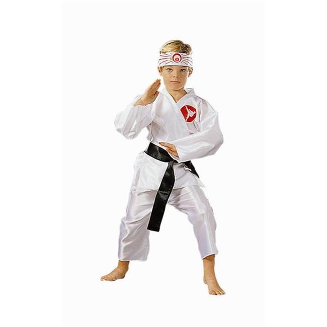 Karate Boy Costume - Size Child-Medium