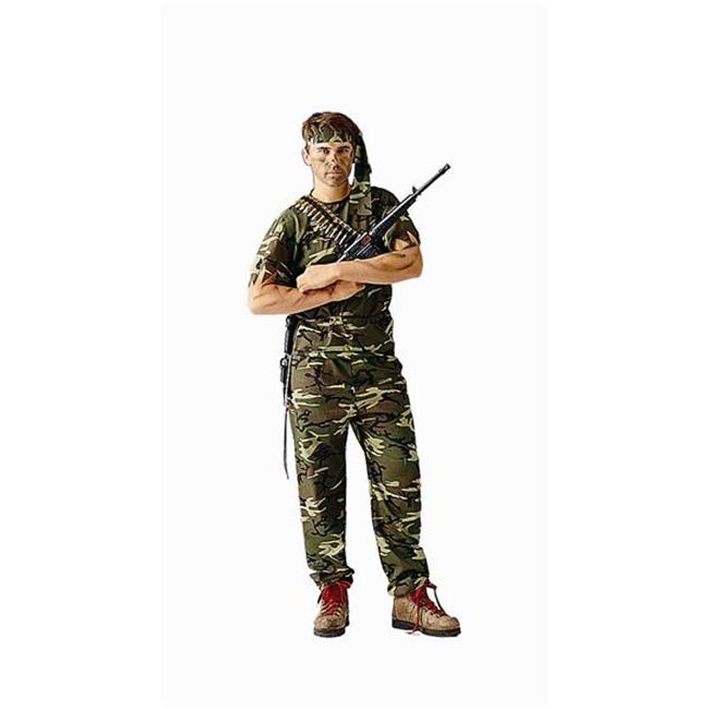 RG Costumes 80054 Jungle Commando Costume - Size Adult Standard