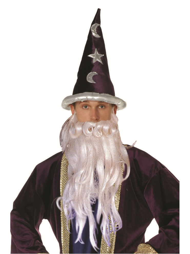 Wizard Hat (Purple/Silver)