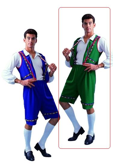 Picture of RG Costumes 80079-GR Green Bavarian Male Costume - Size Adult Standard