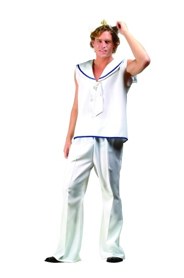 Picture of RG Costumes 80464-S Sailer Man Costume - Size Adult Small 32-34