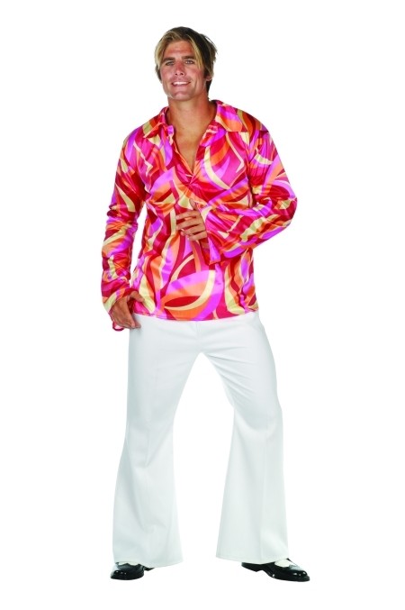 Picture of RG Costumes 80478-S 70s Slick Costume - Size Adult Small 32-34