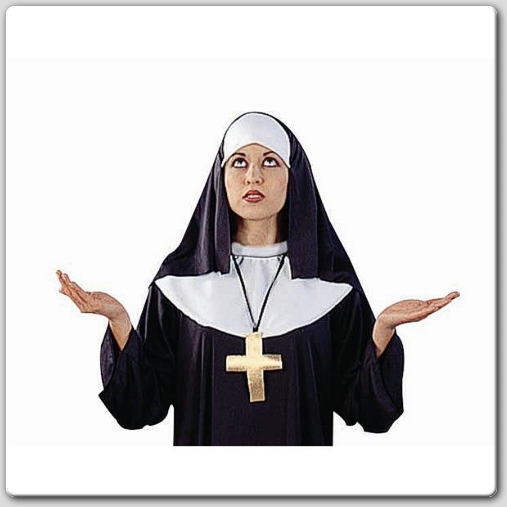 Picture of RG Costumes 65039 Nun Headpiece And Bib - Size Adult