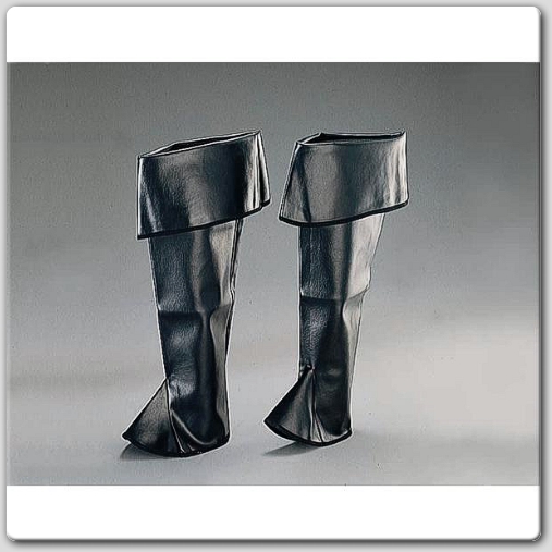 Picture of RG Costumes 65047 Deluxe Black Ladies Boot Tops